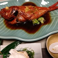 楽しみだった金目姿煮。