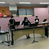 北翔大学　教育学科　音楽コース　打楽器の授業