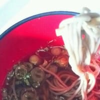 『  遅めの昼食は  』