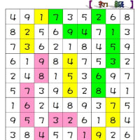 ❤06-10❤猫の肉球ナンプレ始めました。「初級②中級(上)①」