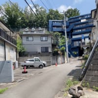 川崎市岡上付近の急坂を巡る③