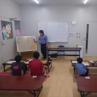 6月9日、和光市下新倉児童会館での子供教室の風景