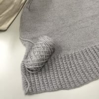 Wool Folk で編む　FLETの途中経過