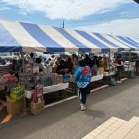 今日も孫の子守り・アピデ＆タッチ「はんぱ物テント市」二日目