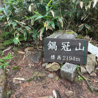 大滝山経由蝶ヶ岳