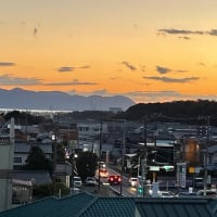 スーパー屋上からの景色