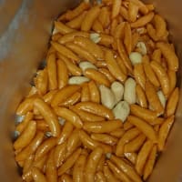 柿の種　炊き込み御飯　アレンジ　簡単　飯盒　アウトドア　亀田　検証