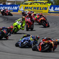 motoGP第8戦ｱﾗｺﾞﾝGP予選結果＆ｽﾌﾟﾘﾝﾄﾚｰｽ結果
