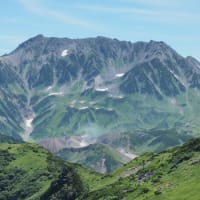 称名滝駐車場から大日岳へ日帰りで