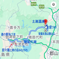 エクストレイルで初めての車中泊旅④ 福島ぶらぶら