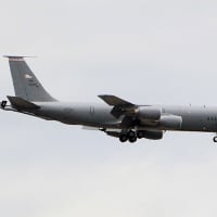 空中給油機KC-135R Stratotanker飛来(2024/05/29)