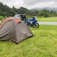 久しぶりのバイクキャンプ