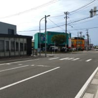 まばらな横断歩道