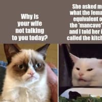 Oh The Poor Karen Couldn't Take The Kitchen Womancave.  😀😃😄😁😆😅😂🤣😉😈🤡🐱🐈🐈‍⬛🚰
