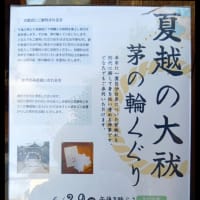 「夏越の祓」近づき「茅の輪」に加えて「大祓形代」の提供も＠小日向神社（東京都文京区）