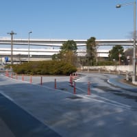 １月のレインボーブリッジ：ゆりかもめお台場海浜公園駅から歩行者遊歩道入口前へ　ＰＡＲＴ２