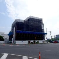 広島県福山市三吉町南２丁目１３・「平安祭典 家族親族葬ホール 福山中央」竣工間近