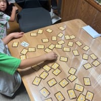 孫と神経衰弱ゲーム
