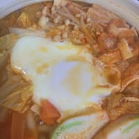 キムチ鍋焼きうどん