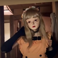 DOLLKII WB orange maid 13 doll mask