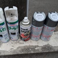 ②ランクル80のボンネット塗装