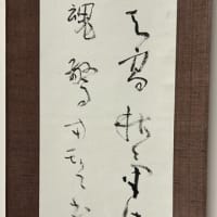 中平南谿先生の書－１