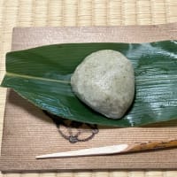 引き続き透明ガラスの水指でお稽古