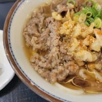 うどんの天霧さんのうどんは少し濃い味だし  暑くても美味しく食べれる～～