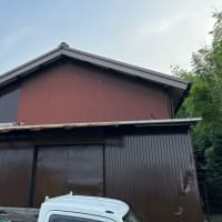 ペンキ工事 2日目。