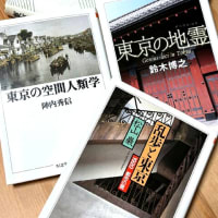 松山巖『乱歩と東京』、鈴木博之『東京の地霊』、陣内秀信『東京の空間人類学』