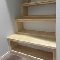ロフト用の階段箪笥