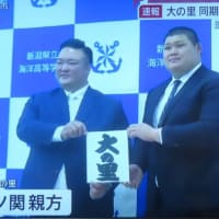 大の里、連続優勝　史上最速横綱昇進へ　