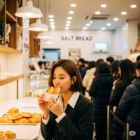 Warmth of Fresh Loaves 🥐 【行列ができる韓国塩パン】聖水の「ジャヨンド塩パン」で大人気塩パンを食べてみた