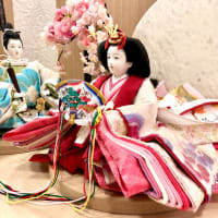 ひな人形を展示いたしました