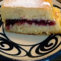 米粉のスポンジケーキをおしゃれに