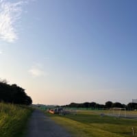 地元河川敷ラン