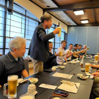 コンペ懇親会@開運橋寿司の長三郎