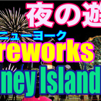 NY 夏の夜おすすめ✨遊園地と花火大会