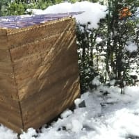 除雪機小屋作りました!!