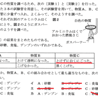 8/30木：公立入試の選択問題は「正しい」消去法でやる！