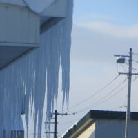 2024年2月3日～5日の北海道岩見沢市の車窓からの風景と気温です・・・
