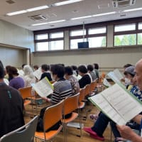 『若返り学園、合唱サークル［歌のつばさ］に😅‼️』