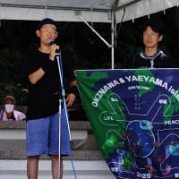 国際反戦沖縄集会で「助手」をする（20250623－②）