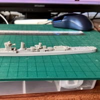 1/700 日本海軍駆逐艦　朝潮　最初の印象