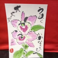 絵手紙　＆　花