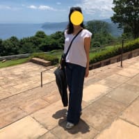 海見えた　旅のお空は　晴れ渡り☀️