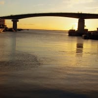 【補正】泊高橋の夕日を浴びながら（20250606）