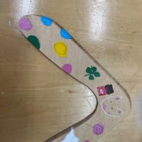 施設見学☆木工教室・ブーメラン作り