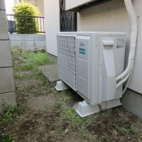 千葉県：松戸市五香西にて、エアコン新設工事