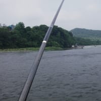 6/9 相模川で2回目だが天候もイマイチで気温も上がらず🐟魚の反応無くてねー❕